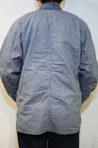 ジャケット・アウター POST43DV vintage pincheck indigo 3113DV-VP POST 43 DV : vintage pincheck indigo